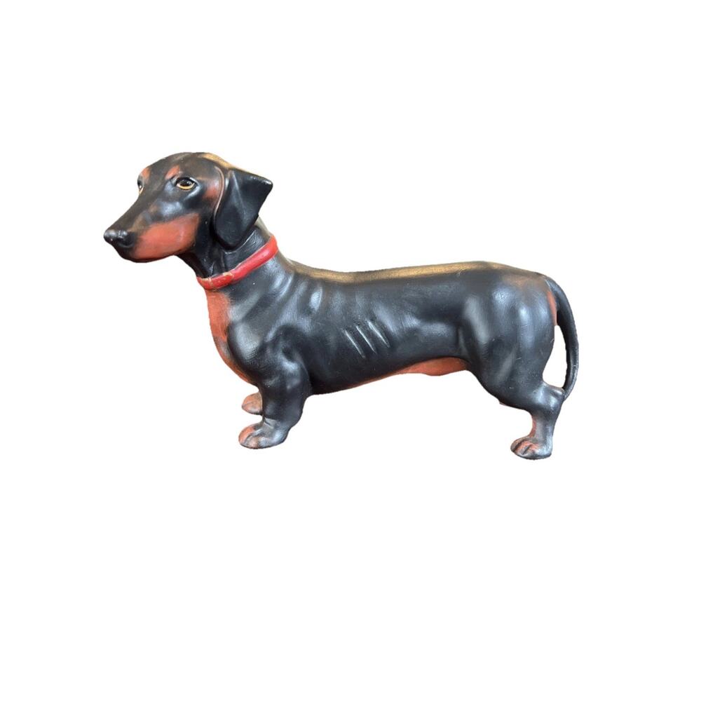 Vintage Ceramic Art Pottery Dachshund Dog Figurine Dog Winnie Dog